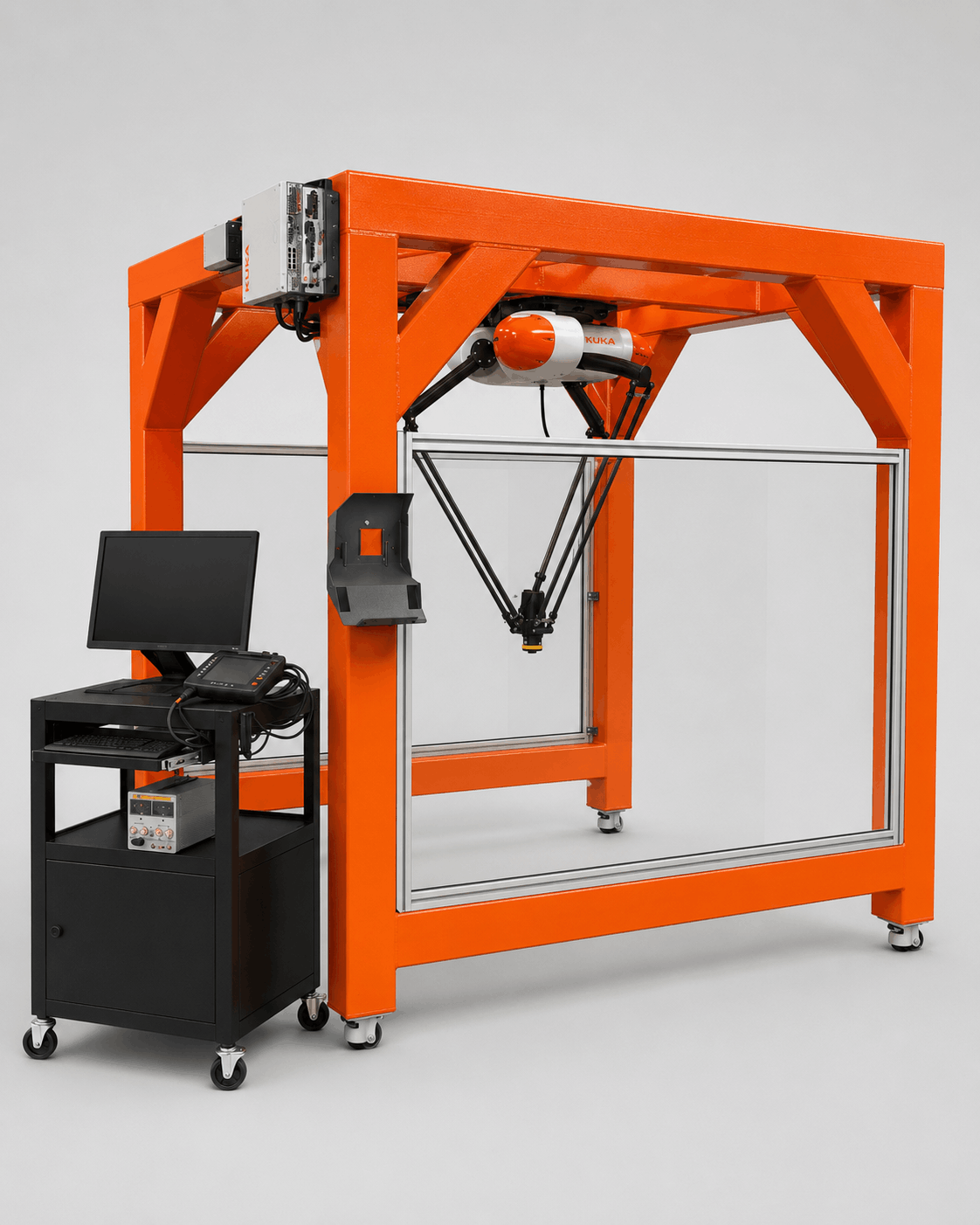 Robot delta KUKA KR 3 D1200 avec contrôleur KR C5 micro pour la manipulation automatisée à haute vitesse
